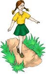 This image has an empty alt attribute; its file name is girl-walking.png