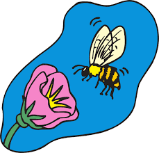 This image has an empty alt attribute; its file name is flower-and-bee.png